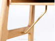 Bureau RM 13 en teck et chêne Design scandinave design design danois