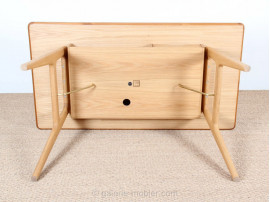 Bureau RM 13 en teck et chêne Design scandinave design design danois