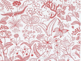 Fabric per meter Grazia Grande Red