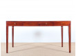 Bureau scandinave en acajou de Severin Hansen pour Haslev Mobelsnedkeri