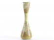 scandinavian vase in sand to ochre with a streak of green and textured rim by Gunnar Nylund for Rörstrand