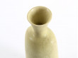 scandinavian vase with matte yellow to green glaze by Berndt Friberg for Gustavsberg