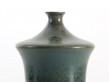 scandinavian vase blue glaze turning to green by Sven Hofverberg