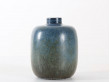 scandinavian blue vase by Carl Harry stalhane for Rorstrand model CEF