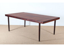 table de repas scandinave en palissandre de rio rectagulaire 10 personnes