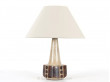 Scandinavian lamp by Marianne Starck for Michael Andersen brown with dots