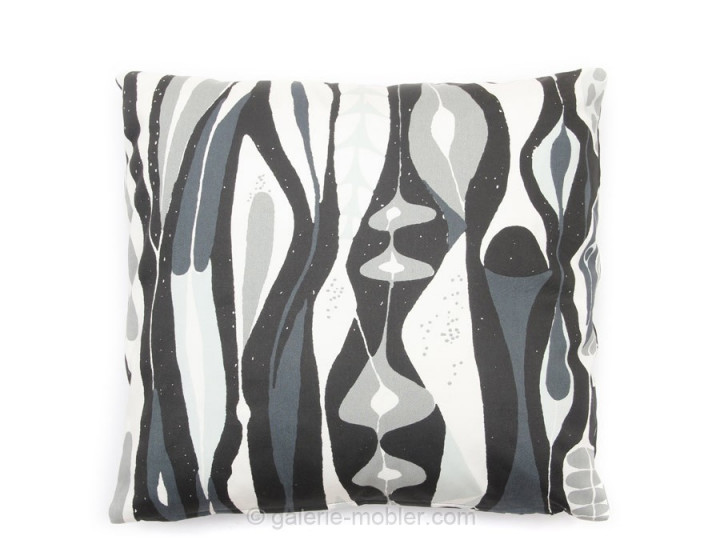 Coussin de décoration 40x40 cm de Stig Lindberg, motif Bulbous gris