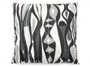 Coussin de décoration 50x50 cm de Stig Lindberg, motif Bulbous gris