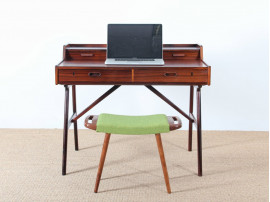 Bureau coiffeuse scandinave en palissandre de Rio de Arne Wahls Iversen