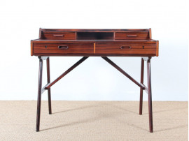 Bureau coiffeuse scandinave en palissandre de Rio de Arne Wahls Iversen