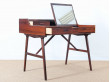 Bureau coiffeuse scandinave en palissandre de Rio de Arne Wahls Iversen