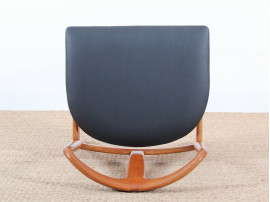 Suite de 4 chaises Juliane en teck de Johannes Andersen design scandinave vintage