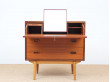 Petit secretaire scandinave en teck