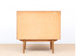 Petite commode secretaire scandinave en teck