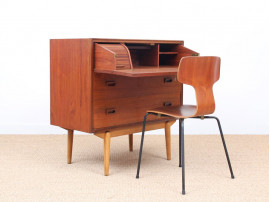 Petit secretaire scandinave en teck