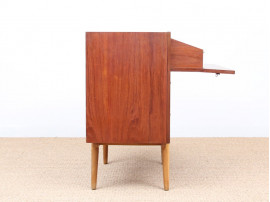 Petit secretaire scandinave en teck