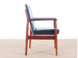 Pair of Scandinavian easy chairs in Rio rosewood, N 431