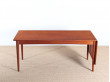 Table basse scandinave en teck