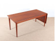 Table basse scandinave en teck