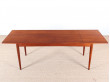 Table basse scandinave en teck