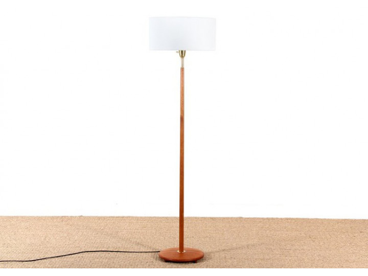 Lampadaire scandinave en teck 