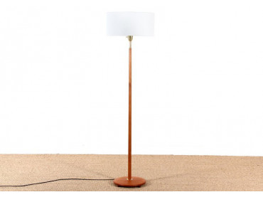 Lampadaire scandinave en teck 