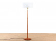 Scandinavian floor lamp in teak by Uno & Osten Kristensson for Luxus