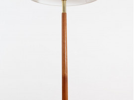 Lampadaire scandinave en teck Luxus Östen Kristiansson 