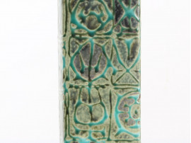 Royal Copenhagen Tall Green Baca Vase