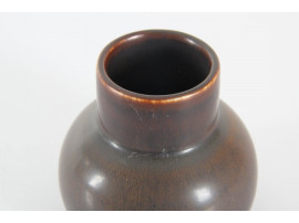 Rorstrand Small CEA Brown Haresfur Glaze Vase