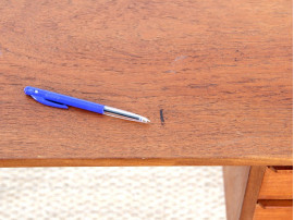 Small scandinavian desk in teak