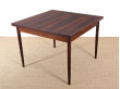 Scandinavian dining table in rosewood 4-6 p.