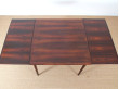 Scandinavian dining table in rosewood 4-6 p.