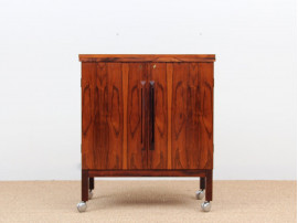 Danish Modern Bar Cabinet by Bruksbo