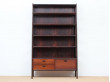 Danish mid modern bookcase