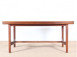 Sandinavian dining table in mahogany