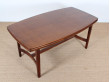 Sandinavian dining table in mahogany