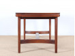 Sandinavian dining table in mahogany