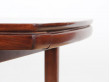 Sandinavian dining table in mahogany