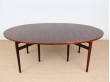 Scandinavian dining table in Rio rosewood by Arne Vodder 