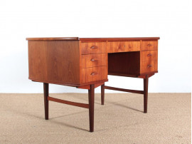 Danish modern teak standing desk