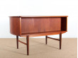 Danish modern teak standing desk