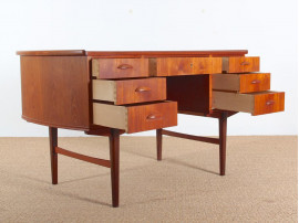 Danish modern teak standing desk