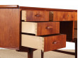 Danish modern teak standing desk