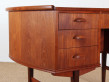 Danish modern teak standing desk