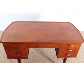 Danish modern teak standing desk