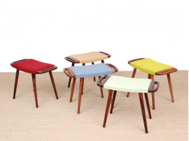 Danish modern stool with handles model GM01