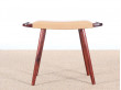 Danish modern stool with handles model GM01