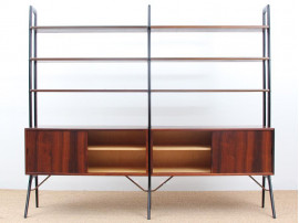 Wallunit in Rio rosewood by Kurt Østervig