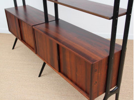 Wallunit in Rio rosewood by Kurt Østervig